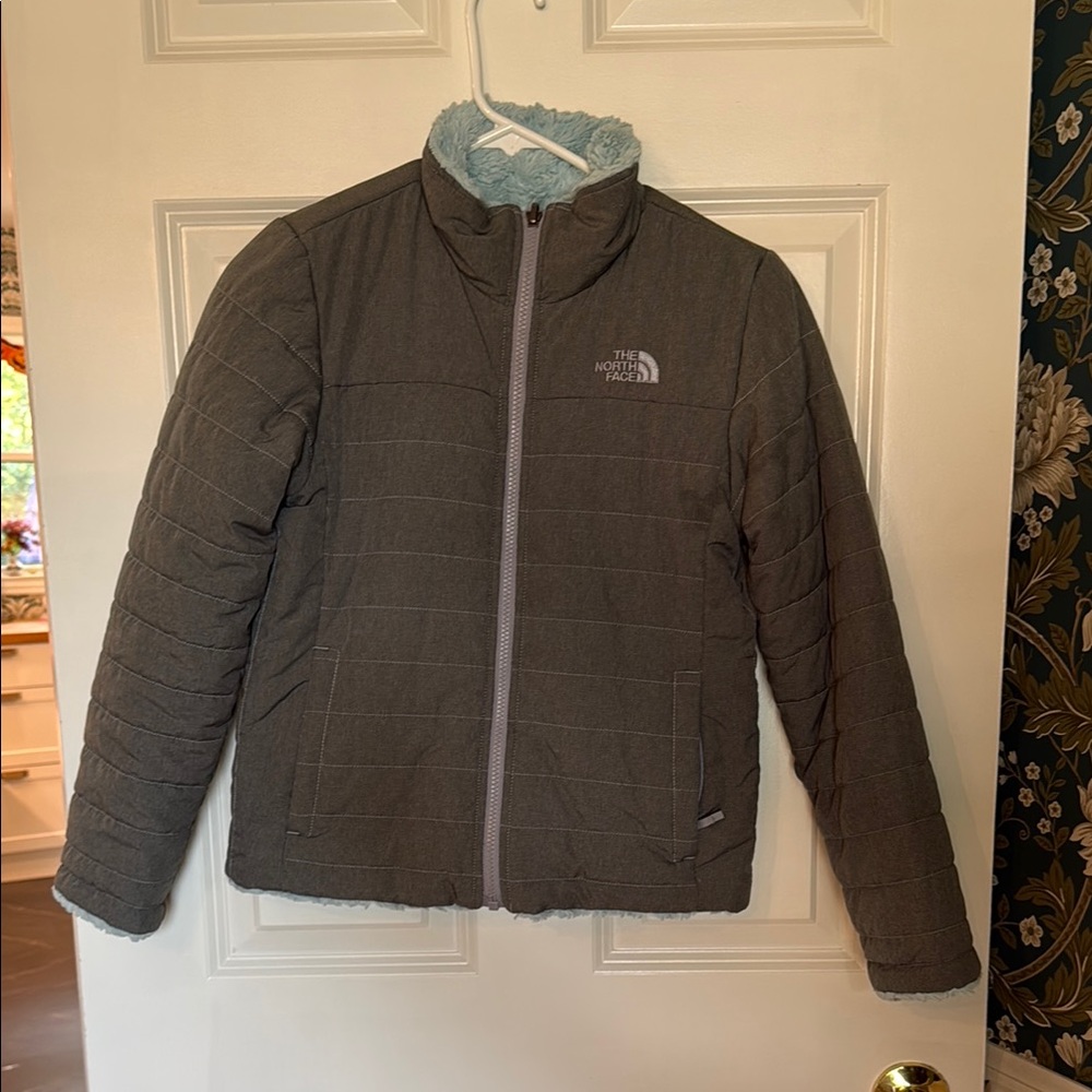 The North Face Kids Reversible Gray Jacket